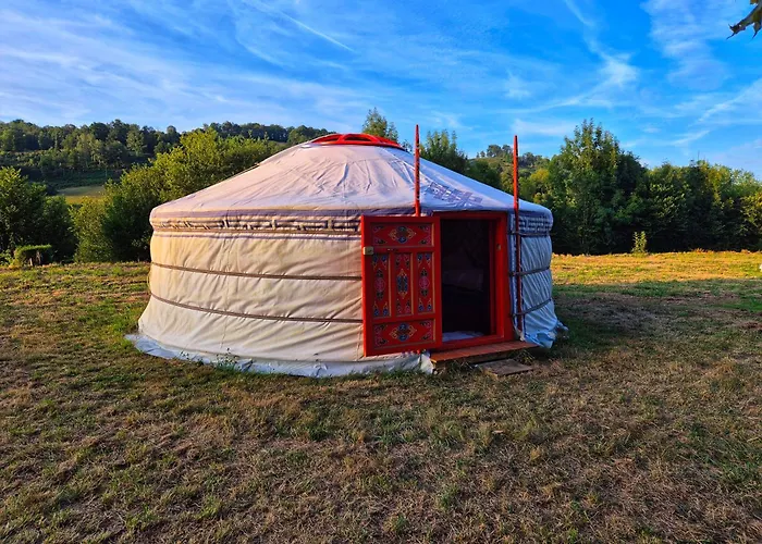 Campingplads Yourte Mongole Traditionnelle Saint-Pé-de-Bigorre