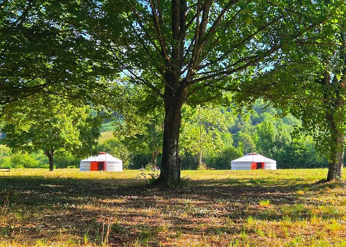 Campingplads Yourte Mongole Traditionnelle *